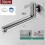 Extended wall mounted single cold kitchen sink mop pool faucet rotatable 2