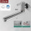 Extended wall mounted single cold kitchen sink mop pool faucet rotatable 5