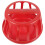 1Pack Plastic Rectangular Chicken Feeder for Poultry Food Feeding Container Outdoor Use 11.0X11.0X8.2In 3