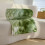 Velvet Blanket Green 100x150cm Thick Polyester Striped 5