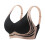Women's Seamless Bra Wireless Push Up Bralettes Black L 2