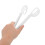 White Plastic Non-Stick Whisk for Efficient Cooking and Easy Mixing Kitchen Tool 3