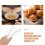White Plastic Non-Stick Whisk for Efficient Cooking and Easy Mixing Kitchen Tool 5