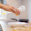 White Plastic Non-Stick Whisk for Efficient Cooking and Easy Mixing Kitchen Tool 6