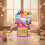 Tabletop Greeting Card With LED Function Handcrafted Anniversary & Birthday Decor 6