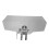 Motorcycle Windshield Extension Universal Adjustable Wind Deflector Guard for Motobikes Grey 5