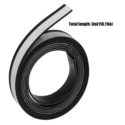 Durability Rails Protections Strips 118Inch Thick Rubber Rails 2