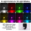 LED strobe light rechargeable wireless for motorcycle 8