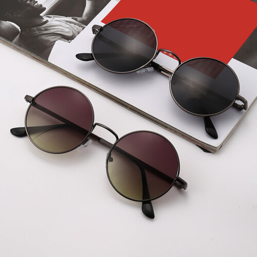 Γυαλιά ηλίου Xinwanna Retro Small Round για άνδρες και γυναίκες, πολωμένα κυκλικά γυαλιά 2