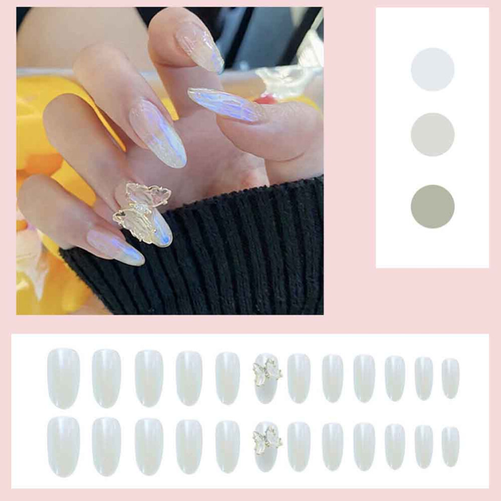 Reach-Tools (Standard) Blue Light False Nails - Salon Ready & Easy Stick