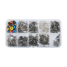 50PCS Fishing Snap Swivels, Saltwater & Freshwater Use
