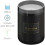 (Black) 350ml Cool Mist Humidifier LED Night Light Diffuser Purifier Atomizer 2
