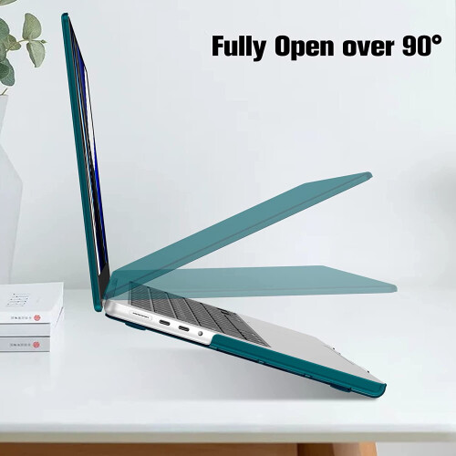Capa compatível com MacBook Pro de 14 polegadas A2992/A2918/A2779/A2442 (2021–2023) – Capa rígida de encaixe para M3/M2/M1 Pro/Max com Touch ID 2