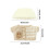 Soft Plush Doll Winter Outfit Set with Knit Hat and Sweater 3