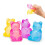 Bear Squishy Toy Set, 4pcs Creative Aesthetic Slow Rebound Stress Relief 1