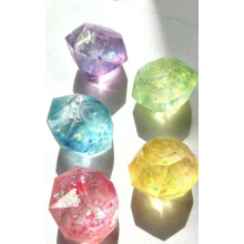 Aurora Diamond Squishy Toy, 5pcs High Aesthetic Slow Rebound Decompression Stress Relief