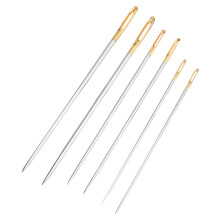 6pcs Hand Sewing Needle Set - 5.7/6.2/6.9cm, Durable Carbon Steel Tips