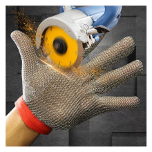 Cut Resistant Gloves Level 9 Protection Stainless Steel Mesh Glove for Kitchen and Butchery XS 1pc