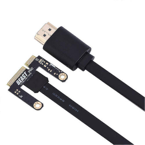 KINCJON EXP GDC Beast HDMI To Mini PCI-E Cable Cord-YM 1