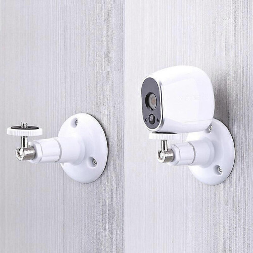 Wall Mount Bracket for Ring Stick Up Cam Wired/Battery HD Security Camera(white)(5PCS ) 2