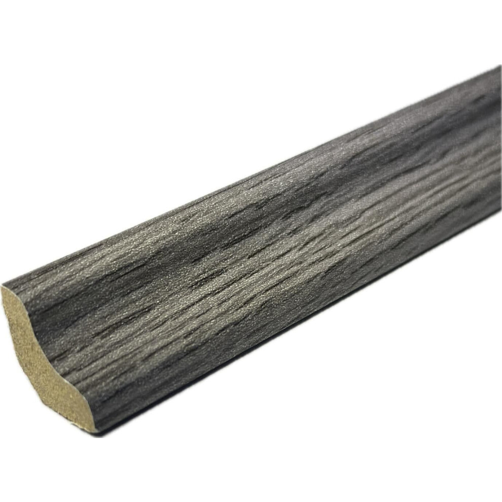 Laminate & Wood Floor Scotia Beading 819 Tomahawk Grey (2.4M Length - 18Mm Scotia) Pack Of 5 9505649623890