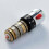 Macaron Chrome Plated Solid Brass Thermostatic Replacement Cartridge for Bath and Shower Mixer 2