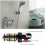 Macaron Chrome Plated Solid Brass Thermostatic Replacement Cartridge for Bath and Shower Mixer 4
