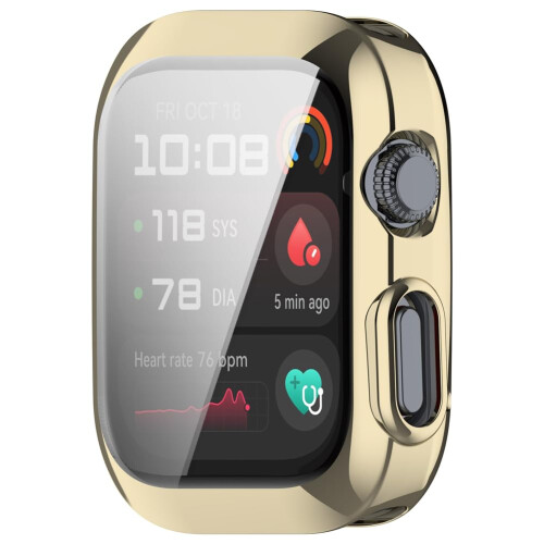 Protective Case Soft TPU Full Coverage Scratch‑Resistant Pale Gold Slim Shell for Huawei Watch D2 1