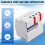 EARU ATS Dual Power Automatic Transfer  4P 63A Emergency Power Automatic Transfer  110V 4P 2PCS Power Grid 7