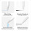 32 Pack Replacement Tip for  Pencil Nibs for  Pencil 1St & 2Nd Generation (White) 3