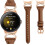 Δερμάτινο λουράκι ρολογιού συμβατό με Google Pixel Watch3 (41mm), Pixel Watch2 – Γνήσιο, κομψό, 2