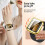 Αδιάβροχη θήκη XiHAMA συμβατή με το Apple Watch SE (2ης γενιάς) Series6 5 4, προστατευτικό οθόνης, 7