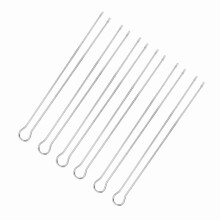 6er Set Metallspieße für BBQ, 30,5 cm, langlebig und rostbeständig
