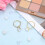 2 Pcs Loose Stone Holder Ring Gemstone-Prong Holder Wedding Ring Try- Tool Rings Blank Support 2 Sizes 2