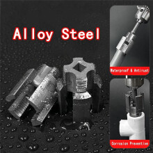 Pipe Threading Tool, Integrated Internal & External Pipe Threading Tool, Pipe Threader Kit for 1/2Inch & 3/4Inch Pipe