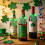 Karymi St. Patricks dag vinpropp grønn kløver 4