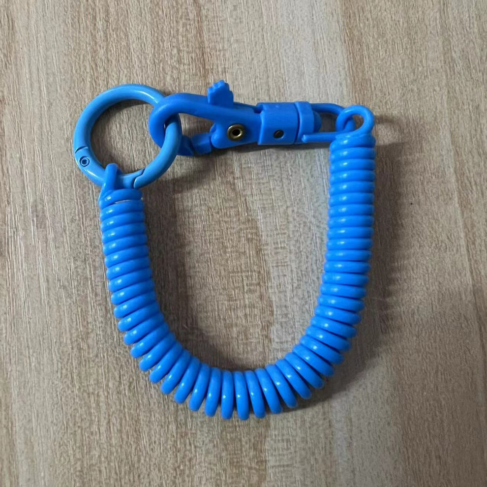 (Lake ) Stretchable Keychain For Keys, Id Badges & Phones Blue 6001832468116