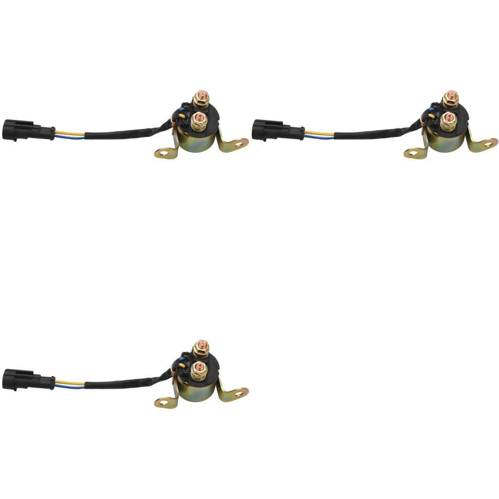 3X Motorcycle Solenoid Relay For Ranger Rzr Sportsman Hawkeye Trailboss 330 325 400 450 500 570 6031406073002
