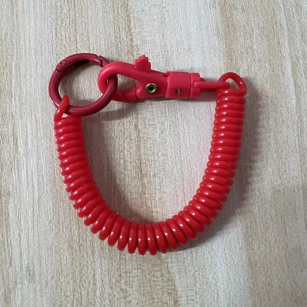(Red) Stretchable Keychain For Keys, Id Badges & Phones Red 6001832468154