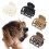 Small Hair Claw Clip for High Ponytail with Double Row Teeth 5