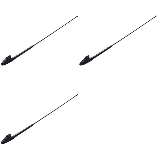 3X Antena de Rádio de Carro de 21,5 Polegadas Teto Aéreo Estéreo para /Focus 2000-2007 55Cm Am/Fm