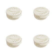 Fruit and Vegetable Washing Bowl, Detachable Design,Draining Bowl, Colander Strainer Bowl with Foldable Handles,4PCS,A