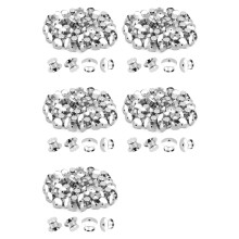 500PCS Locking Pin Back Locking Pin Retainer Buckle, Used for Locking the Back of Metal Pin of Brooch Enamel Lapel Pin