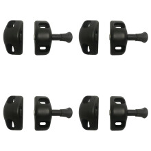 4X Plastic Magnetic Lock Guardrail Door Magnetic Lock Dog Cage Various Door and Window Magnetic Lock