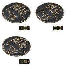3X Road Mate Hand, 4 Emojis und 4 Gesten, Fingerflimmern, Auto-Handlicht mit Fernbedienung, Lustiges Road Rage-LED-Schild Fürs Auto