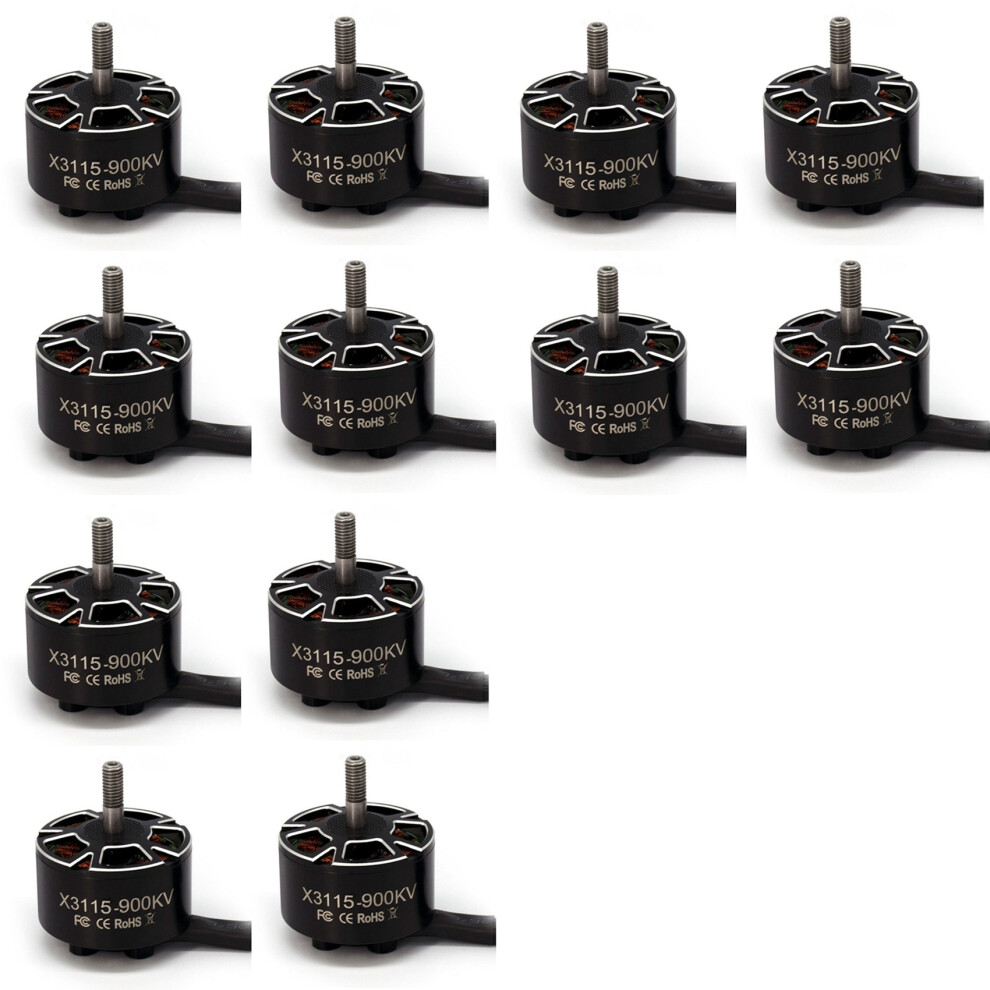 12Pcs 3115 900Kv 6S Brushless Motor For Rc Multirotor X-Class Fpv Cinelifter Taurus X8pro Protek60 Fpv Camera Kit Dones Black 6034185761825
