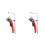 2PC Upgrade F Clamp Robust and Durable-Guide Rail System Hand Tool Quick-Release Clamp Rail Clamp 1