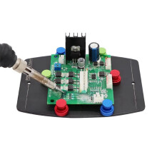 General Purpose PCB Fixture Soldering Platform with 6 Magnetic Pin Holding Clips