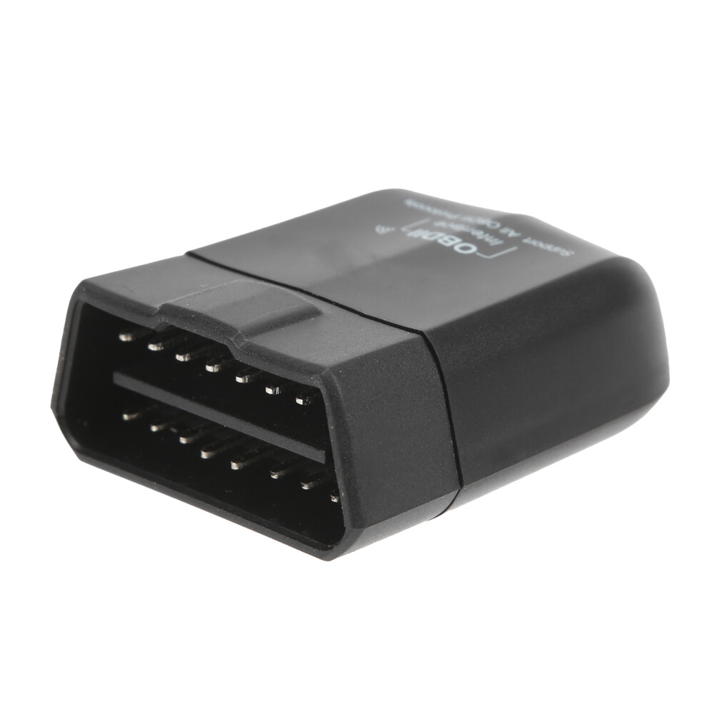 Elm327 Obd2 Wifi Bluetooth Car Diagnostic Scanner For Android Ios, Black 8381390789600