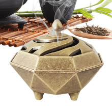 Incense Stick Burner Holder Zinc Alloy Incense Burner Aromatherapy Scent Diffuser For Meditation Room Kitchen Bedroom